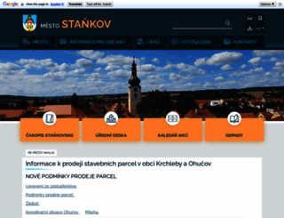 mestostankov.cz screenshot