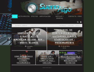 mesuenadealgo.com screenshot
