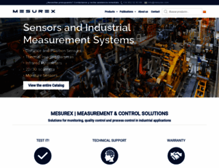 mesurex.com screenshot