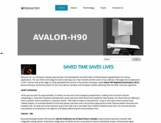 mesuron.com screenshot