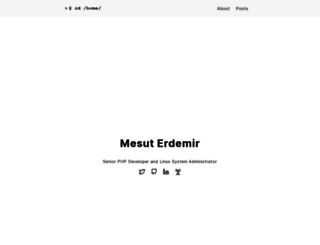 mesuterdemir.com screenshot