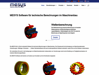 mesys.ch screenshot