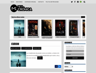 meta-cronica.com screenshot