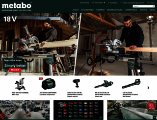 metabo.co.za screenshot
