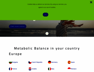 metabolic-balance.com screenshot