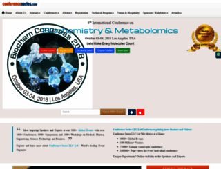 metabolomics.biochemistryconferences.com screenshot