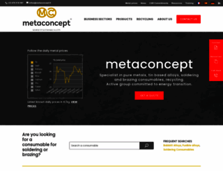 metaconceptgroupe.com screenshot