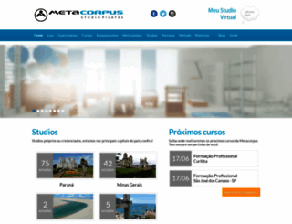 metacorpuspilates.com.br screenshot