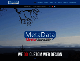 metadatamedia.ca screenshot