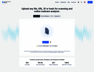 metadefender.com screenshot
