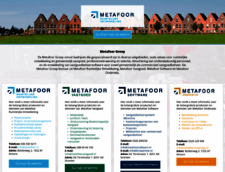 metafoor.nl screenshot