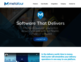 metafourcourier.com screenshot