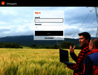 metagate.orange.com screenshot