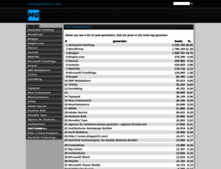 metagenerator.info screenshot