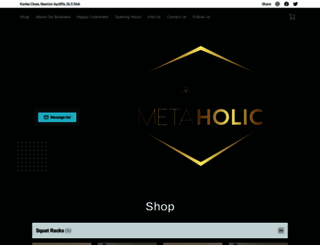 metaholic-fabrication.com screenshot