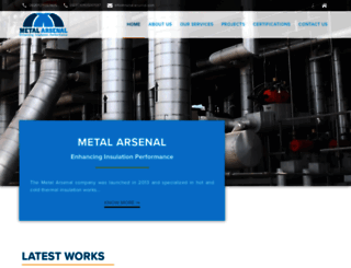 metal-arsenal.com screenshot