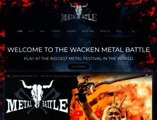 metal-battle.com screenshot