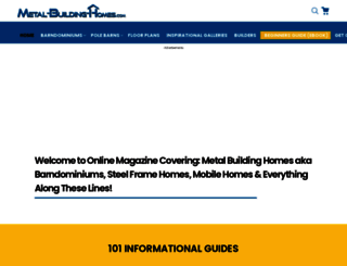 metal-building-homes.com screenshot