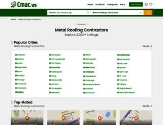 metal-roofing-contractors.cmac.ws screenshot