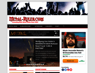 metal-rules.com screenshot