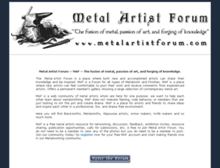 metalartistforum.com screenshot
