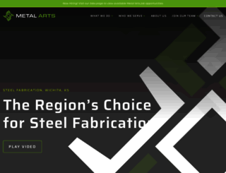 metalartsllc.com screenshot