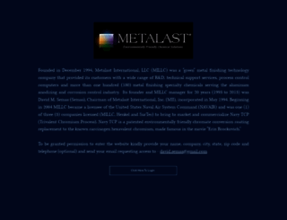 metalastinc.com screenshot