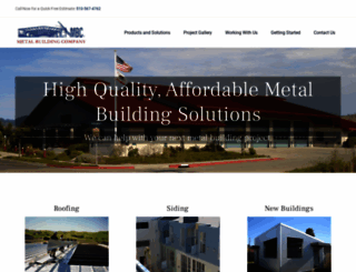 metalbuildingcompany.com screenshot