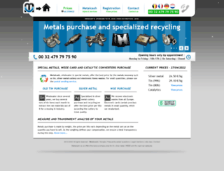 metalcash.co.uk screenshot