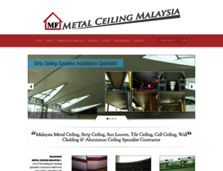 metalceilingmalaysia.com screenshot