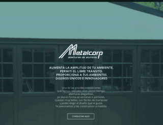metalcorp.com.ar screenshot
