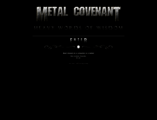 metalcovenant.com screenshot