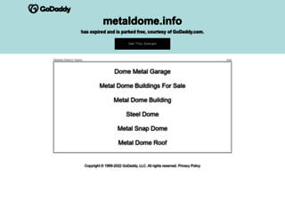 metaldome.info screenshot