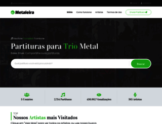 metaleira.com.br screenshot