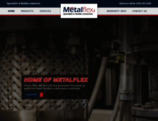 metalflexinc.com screenshot