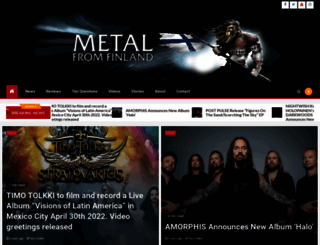 metalfromfinland.com screenshot