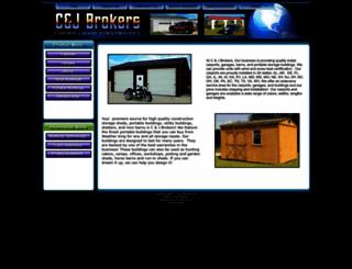 metalgaragedepot.com screenshot