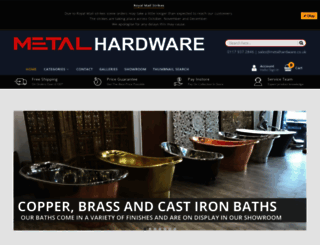 metalhardware.co.uk screenshot