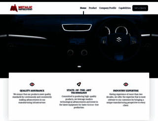 metalicimpressions.com screenshot