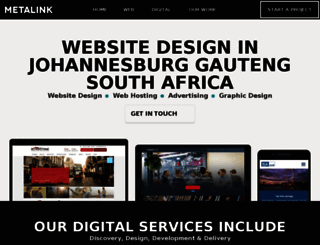 metalink.co.za screenshot
