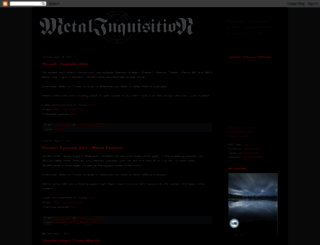 metalinquisition.blogspot.com screenshot