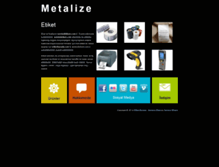 metalizeetiket.com screenshot