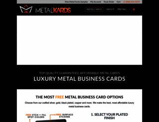 metalkards.com screenshot