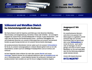 metallbau-diwisch.de screenshot