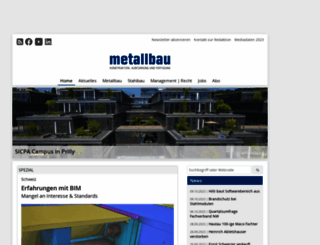 metallbau-online.info screenshot