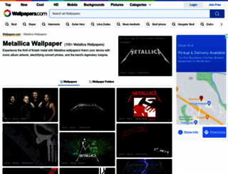metallicaworld.co.uk screenshot