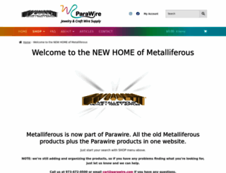 metalliferous.com screenshot