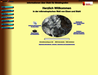 metallograf.de screenshot