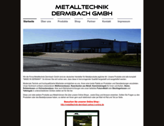 metalltechnik-dermbach.de screenshot