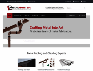 metalmaster.com.au screenshot